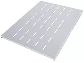 Intellinet stacionari 19 colių lentyna, 1U, 600 mm gylio, sustiprinta, max 100 kg, pilka