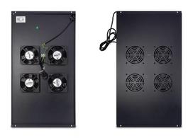 Vėdinimo plokštė Inter-Tech 88887268 240V 4 ventiliatoriai RAL 9005