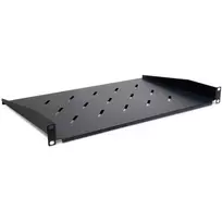 Rack lentyna Inter-Tech 88887342 19 inch 1U juoda