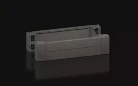 Rittal VX 8660023 cokolio kampinis elementas, priekinė/galinė apdailos plokštė, aukštis 200 mm, 800 mm pločiui