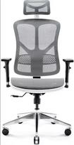 Ergonominė biuro kėdė Diablo Chairs V-Basic Balta-Pilka