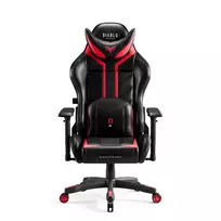 Diablo X-Ray 2.0 Normal Size žaidimų kėdė juoda, raudona