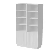 Laikymo spinta Cama Meble LIVERTI knygų lentyna 100×420×1705 mm balta
