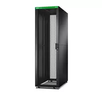 APC Easy Rack ER6282 42U stelažas, juodas, su stogu, ratukais, kojelėmis, 4 laikikliais ir šoninėmis plokštėmis, be dugno, 1991x600x800 mm