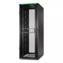 APC NetShelter SX Server Rack Gen 2, 45U, 2124H x 750W x 1200D mm, su šonais, juodas