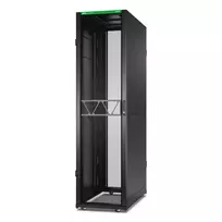 APC NetShelter SX Server Rack Gen 2, 48U, 2258H x 600W x 1200D mm, su šonais, juodas