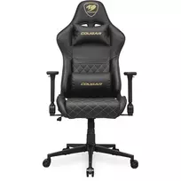 Universali žaidimų kėdė COUGAR Gaming ARMOR ONE V2 su paminkštinta sėdyne Juoda Auksinė