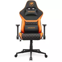 Universali žaidimų kėdė COUGAR Gaming Armor One V2 F, minkšta sėdynė, juoda-oranžinė