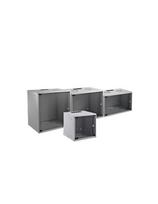 Sieninis stovo spintos korpusas EFB Elektronik WGB-1915GR.60 15U, 535×600×707 mm, 80 kg, pilkas