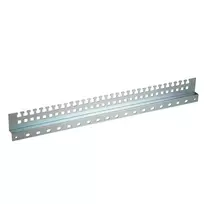 Racko priedas – kabelių tvarkymo bėgelis EFB Elektronik 691670N.8 – cinkuotas plienas, 18 mm x 700 mm x 58,8 mm