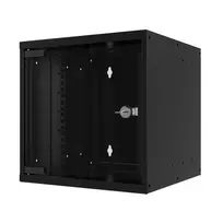 EFB Elektronik WGB-1004TS.30 10" sieninė spinta 4U, 300 mm gylio, juoda RAL 9005