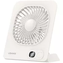 USAMS ZB363 Stalo ventiliatorius Magnetinis Baltas