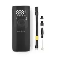 Nedis PAAC10BK Belaidis Oro Kompresorius, 20V Li-ion, Maks. 10,3 Bar, Skaitmeninis LCD