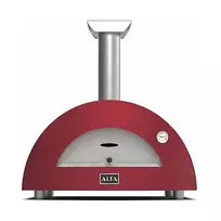 Alfa Forni Moderno 2 Pizze malkomis kūrenama picos krosnelė Antique Red