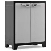 KETER Įrankių Spinta Titan Low 80x44x100cm Tamsiai Pilka/Juoda