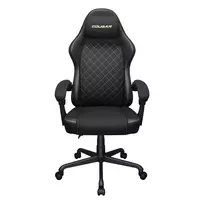 COUGAR Fusion EX Gold F Gaming Chair Black with Gold Accents