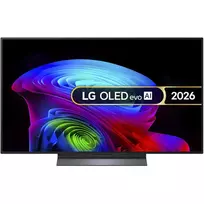 LG Electronics OLED48C6ELB.AEUD 48 colių 4K OLED televizorius, juodas