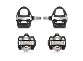 GARMIN Rally RS/XC210 Dual-Sensing Power Meter Pedal Bundle (SPD-SL, ANT+/BLE)
