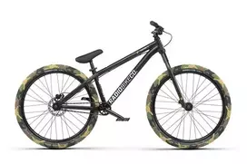 Radio MINOTAUR pilnas BMX dviratis, 22.6 inch viršutinis vamzdis, juodas