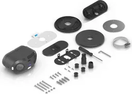 Ubiquiti UniFi G6 180 4K UHD Dual-Sensor PoE Camera (Juoda)