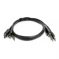 StarTech.com 2-Port DVI-D KVM Switch su USB 2.0 Hub ir Audio – 1920x1200, Plieninis (SK2DPMMKVM10-TAA)