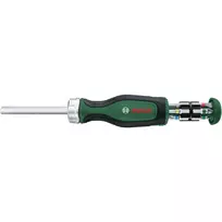 Bosch PowerTools Bit Ratchet Atsuktuvų Rinkinys, 13 dalių, Sukimo momentas iki 50 Nm, Žalia/Juoda (1600A032V0)