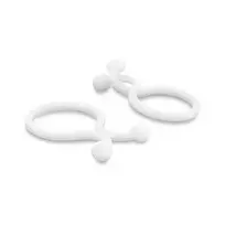 Delock kabelių spiralinė juosta Ø 18 mm permatoma, 100 vnt.