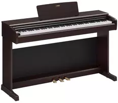 Yamaha ARIUS YDP-146R skaitmeninis pianinas su GHS klaviatūra, CFX garso varikliu, 192 natų polifonija, raudonmedžio spalvos