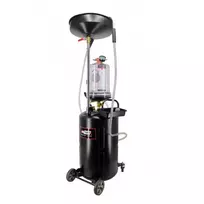 AWTOOLS AW10415BL Rankinis Riebalų Siurblys 200L Statinėms, 20 L/min, Ketaus, Teleskopinis Siurbimo Vamzdis, 2 inch BSP