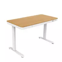 ACJ ACTIVEJET elektrinis reguliuojamo aukščio stalas 120x60 ET119S Baltas/Ąžuolas