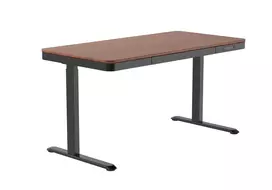 ACJ ACTIVEJET ET119S-CZ/O elektrinis aukščio reguliavimo stalas 120x60 cm juodas/riešutas