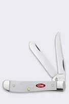 Case SparXX Mini Trapper peilis su baltu sintetiniu rankena ir Tru-Sharp nerūdijančio plieno ašmenimis