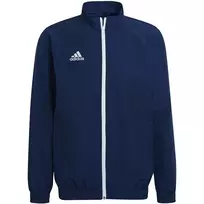 adidas Entrada 22 Presentation Jacket Vyriška komandinė striukė, tamsiai mėlyna/b alta, dydis M (HB0571)
