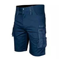 NEO TOOLS Mix & Match moteriški šortai elastine juosmeniu, tamsiai mėlyni, M dydis