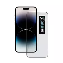 OBAL:ME 5D stiklo ekrano apsauga, skirta Apple iPhone 14 Pro Max, juoda
