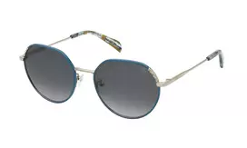 TOUS moteriški drugelio formos akiniai nuo saulės STO454550492 - rudas havana acetato rėmas su rudais gradientiniais lęšiais, UV400 apsauga, 55/19/135 mm