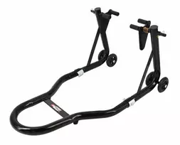 AWTOOLS priekinis motociklo stovas 300 kg talpa, po šakėmis