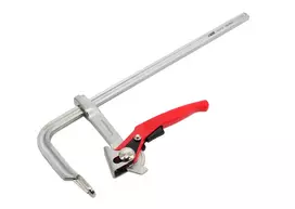 AWTOOLS Reketinis F tipo spaustuvas 120 x 500 mm (22 x 10,6 mm strypas) – sunkaus darbo greito atleidimo spaustuvas medienos apdirbimui