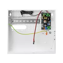BCS ZA1206/UPS/F/KD 72W 12V DC 6A UPS maitinimo blokas su akumuliatoriaus įkrovikliu apsaugos sistemoms, metalinis korpusas, montavimui ant sienos