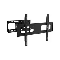 CABLETECH High Class TV laikiklis sienai 37-70 colių, su pakreipimu ir horizontalia reguliacija, 35 kg, VESA 200x200-600x400, juodas