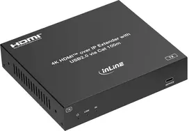 InLine® KVM Extender per IP, HDMI 4K/60Hz, 100m, siųstuvas (TX) (57886I)