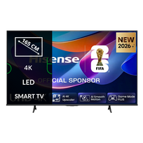 Hisense 65" 4K LED 65A6S televizorius