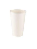 Vienkartiniai puodeliai, balti, popierius/PE, 355 ml, D 90 mm,,  50 vnt.