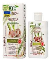 Bio Pharma Laboratory Bio Česnakų šampūnas stiprinantis ir skatinantis plaukų augimą 200ml