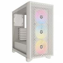 Corsair 3000D RGB AIRFLOW, Tempered Glass, White CC-9011256-WW