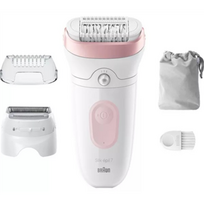 Braun Epilator | SE7030 Silk-épil Series 7 | Operating time (max) 40 min | Number of power levels 2 | Wet  and  Dry | White/Pink