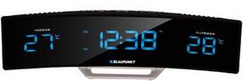 Blaupunkt CR12BK radijo imtuvas Laikrodis Skaitmeninis Juoda, Sidabras