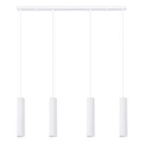 Sollux Lighting pakabinamas šviestuvas Karbon 4L, baltas