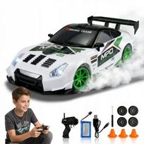 Nuotoliniu būdu valdomas Drift automobilis 4x4 su papildomais ratais, Nuotoliniu būdu valdomas Drift automobilis 4x4 su papildomais ratais