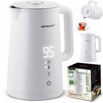 Virdulys Elektrinis virdulys 1,7 l 2200 W su temperatūros reguliavimu ir jutikliniu valdymu, Elektrinis virdulys 1,7 l 2200 W su temperatūros reguliavimu ir jutikliniu valdymu